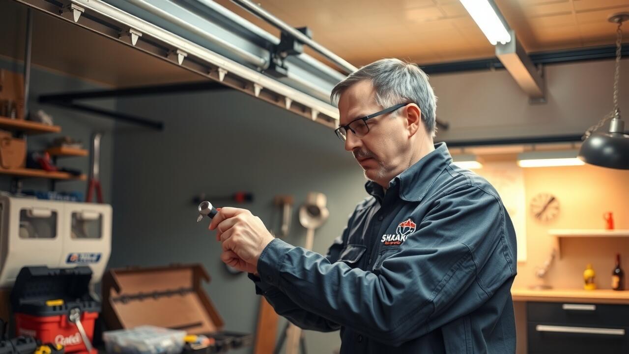 Can you retension a roller door if it comes off tracks?